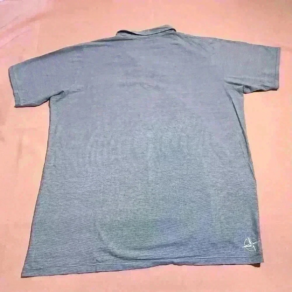 B Draddy Sport Polo Shirt Mens Striped Country Club of Virginia Golf Size XL - Picture 2 of 10